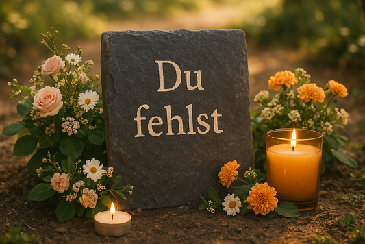 Gedenktafeln als Teil der Trauerbewältigung