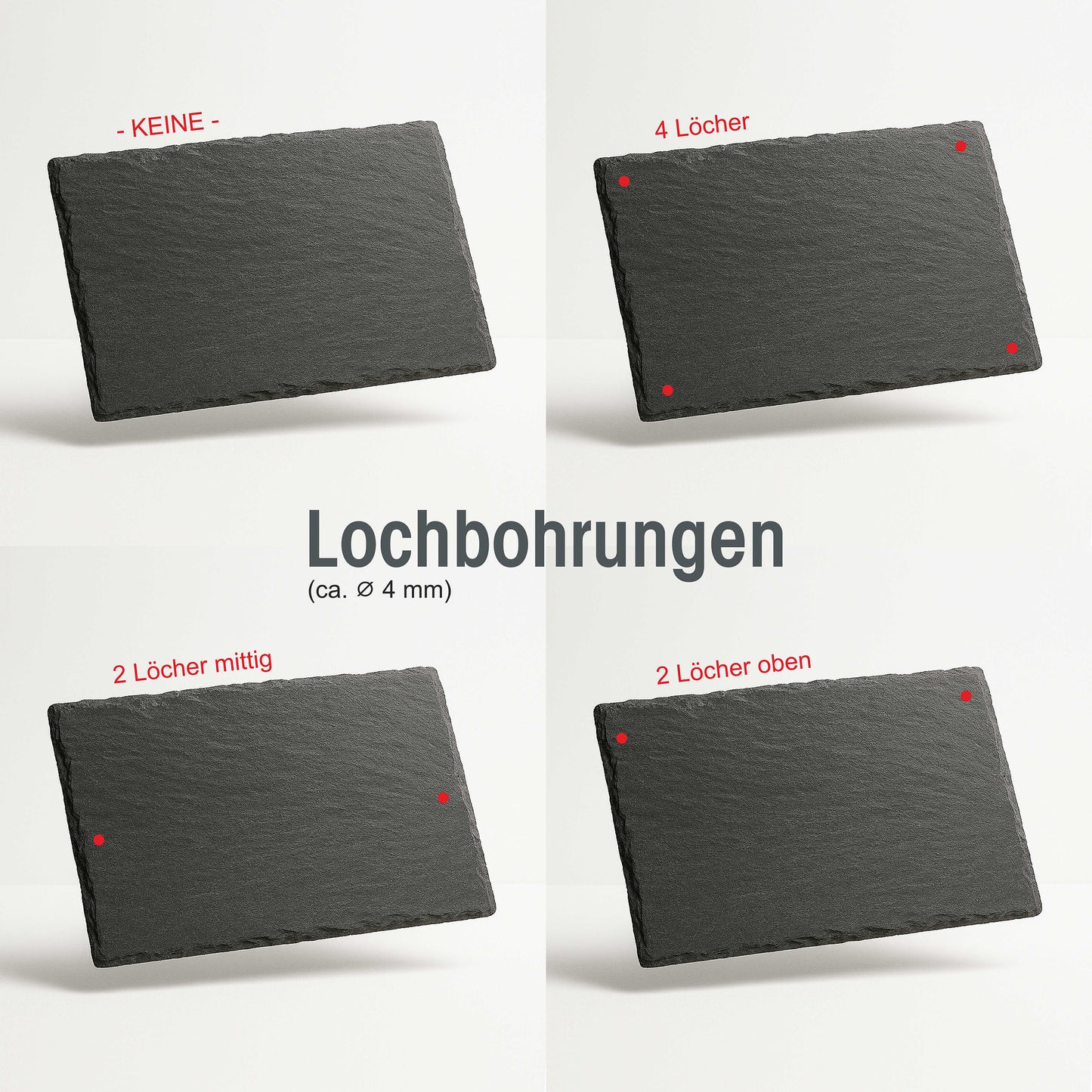 Personalisierte Schiefertafel als Urkunde mit goldener Acryl-Plakette