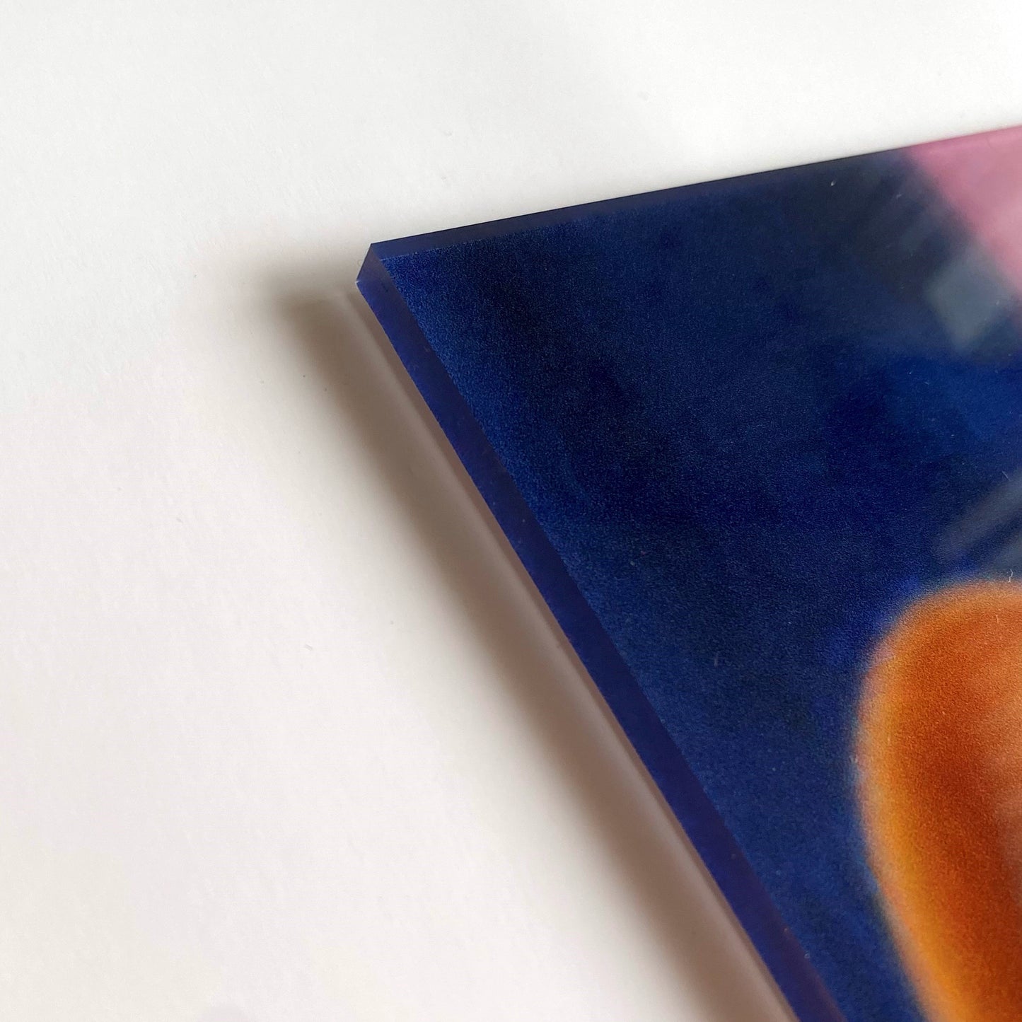Individuelles Gedenkbild mit Foto für Tiere – Acrylplatte 5 mm transparent