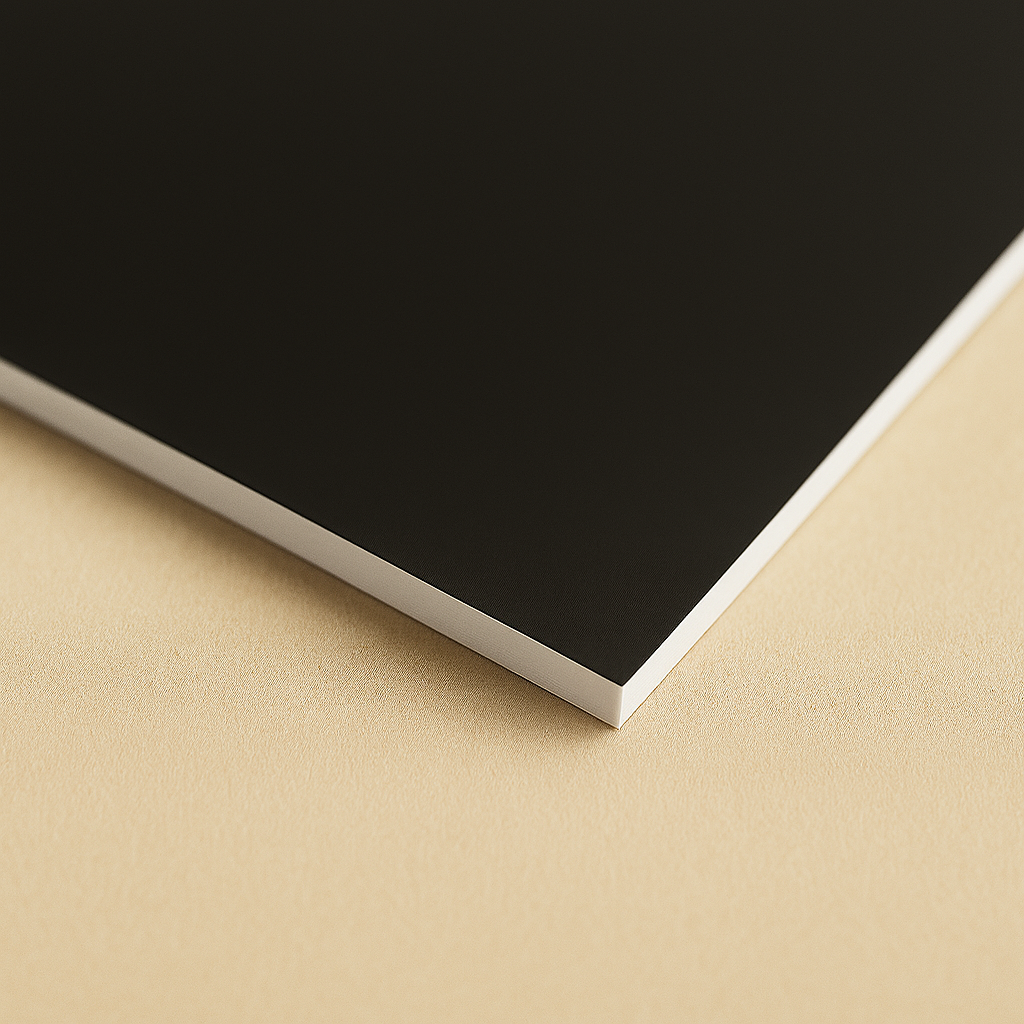Gedenkschild personalisiert aus farbigem Acryl - Motiv "Sterne"