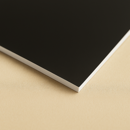 Gedenkschild personalisiert aus farbigem Acryl - Motiv "Sterne"