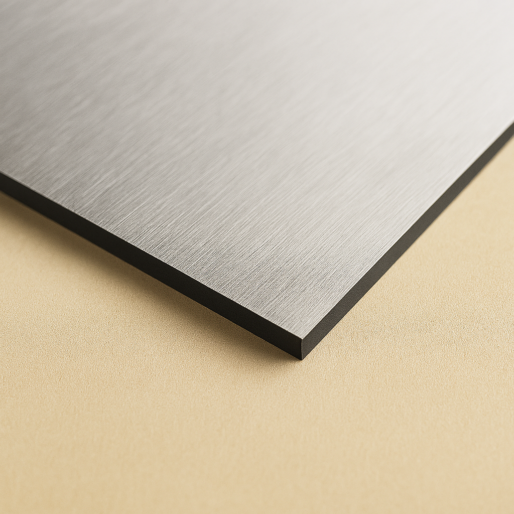 Gedenkschild personalisiert aus farbigem Acryl - Motiv "Sterne"