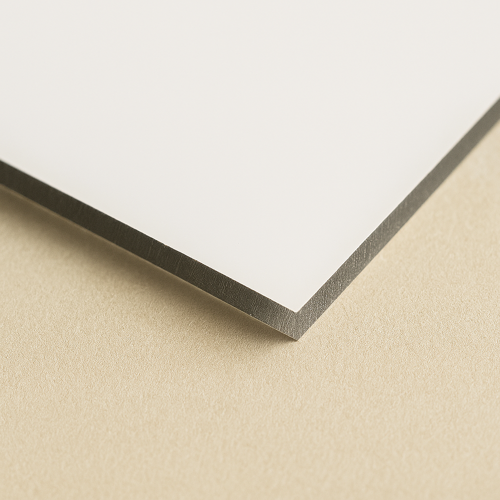 Gedenkschild personalisiert aus farbigem Acryl - Motiv "Sterne"